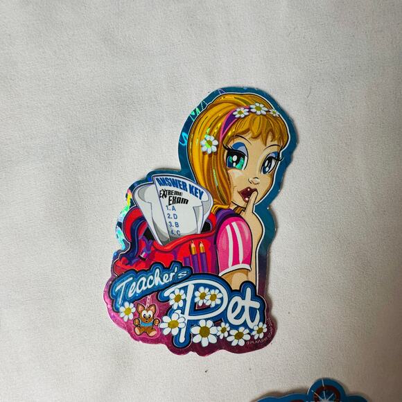 Vintage 2003 Y2k Extreme Hotteez Girlie Pop Sticker Set (4) - Picture 4 of 7